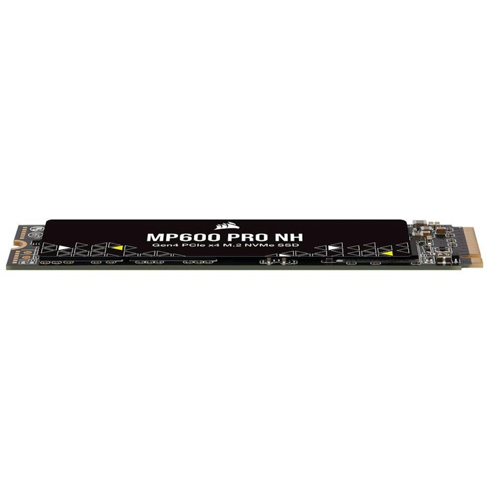 A large main feature product image of Corsair MP600 PRO NH PCIe Gen4 NVMe M.2 SSD - 500GB 
