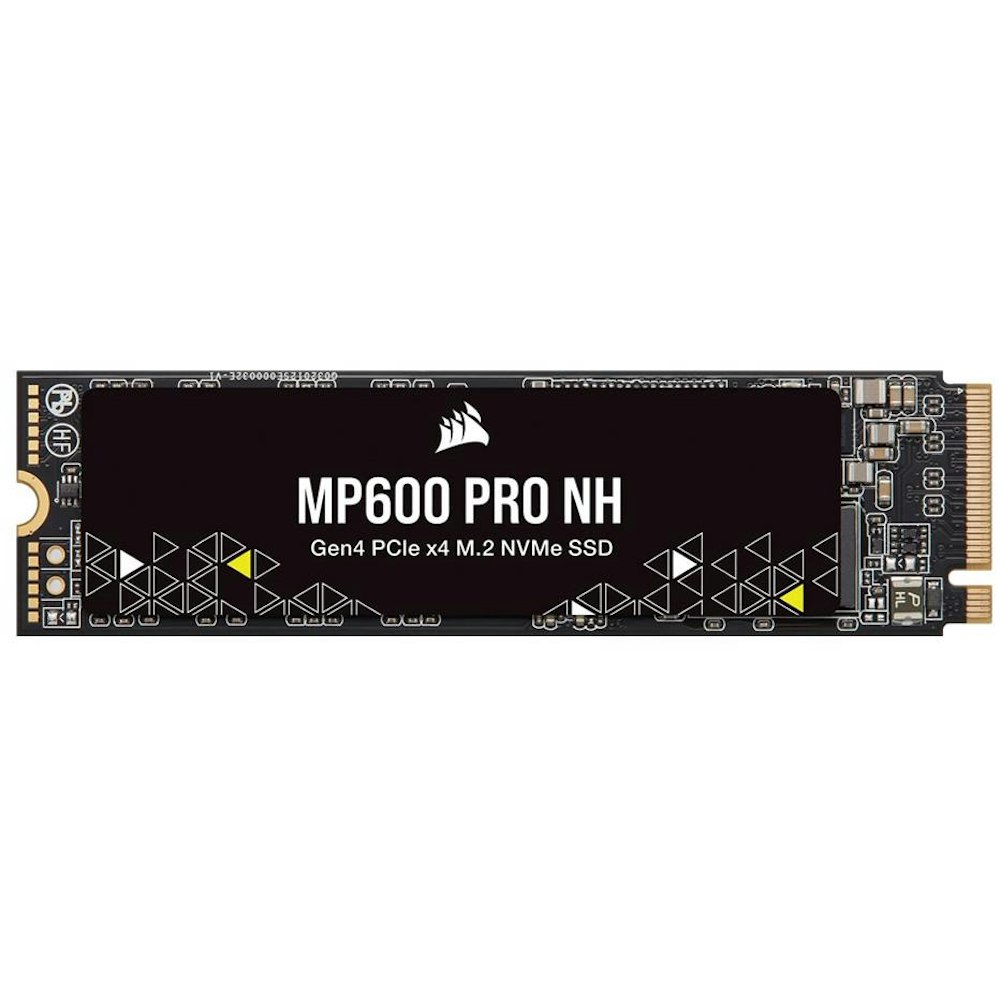 A large main feature product image of Corsair MP600 PRO NH PCIe Gen4 NVMe M.2 SSD - 4TB