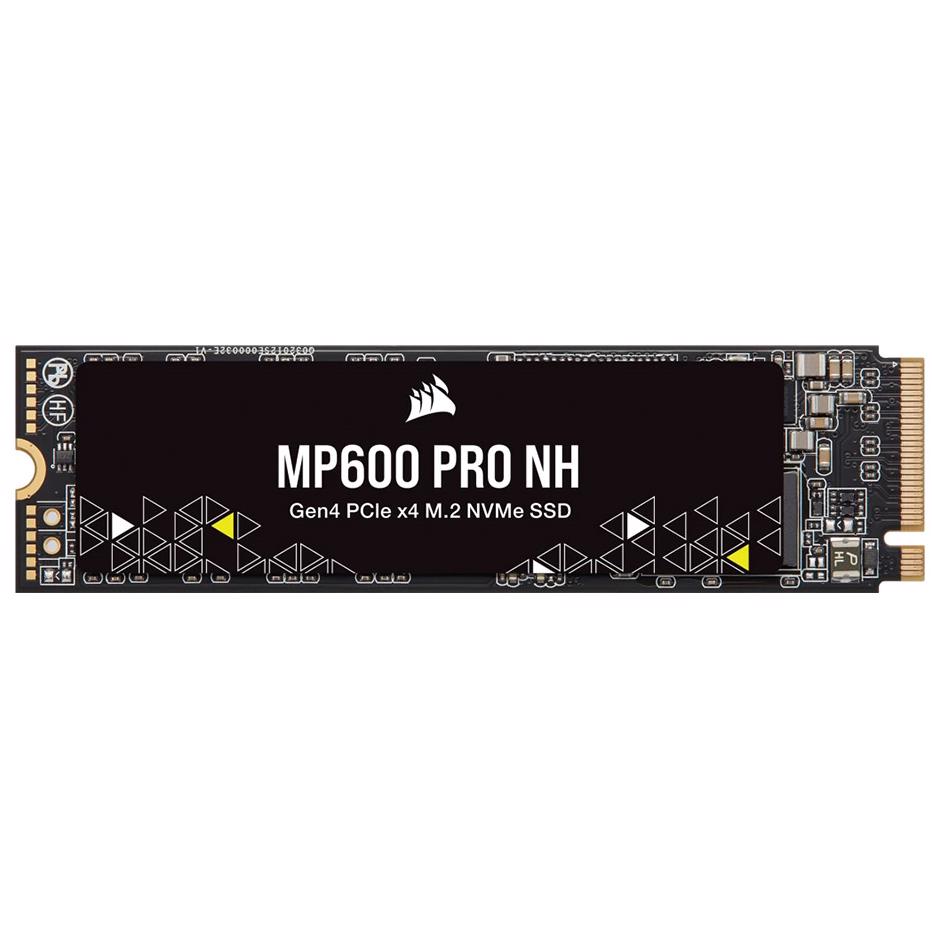 A large main feature product image of Corsair MP600 PRO NH PCIe Gen4 NVMe M.2 SSD - 8TB