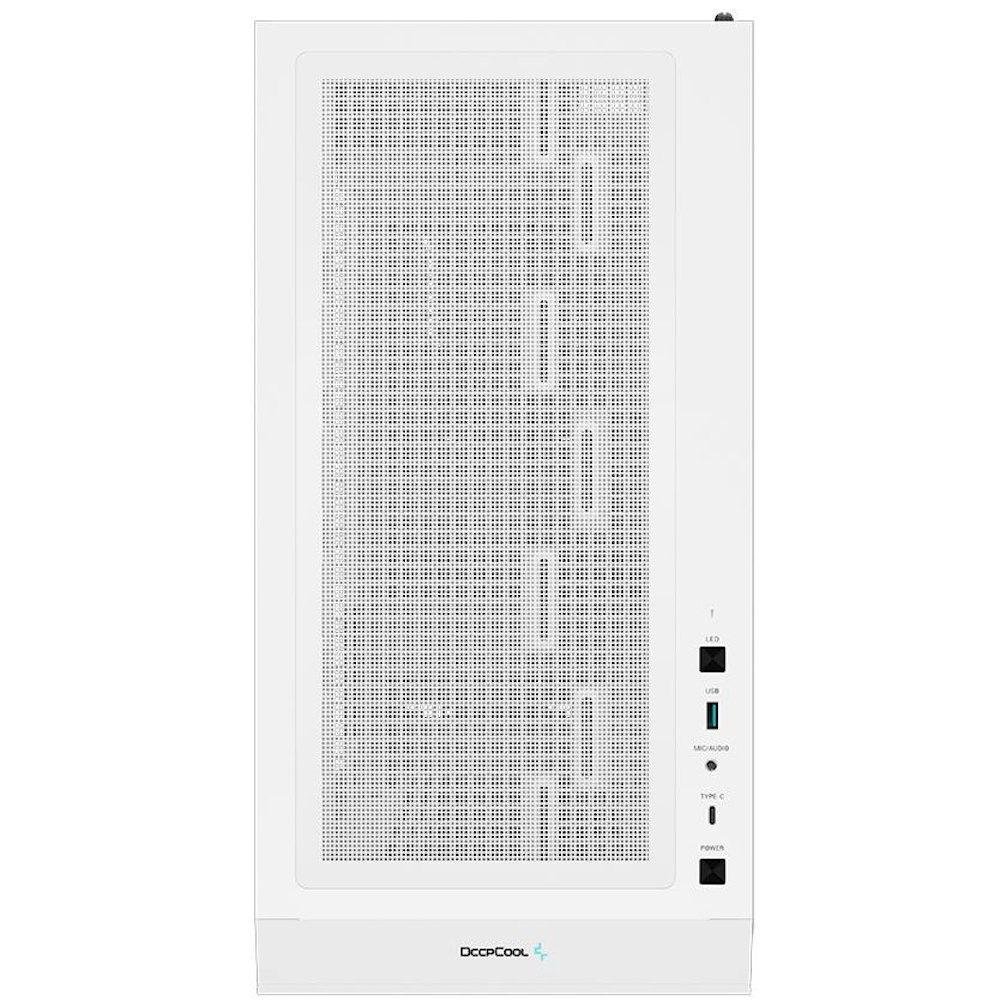 A large main feature product image of DeepCool CH560 Digital Mid Tower Case - White