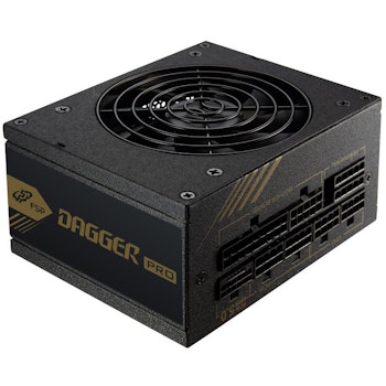 Product image of FSP Dagger PRO 850W Gold PCIe 5.0 SFX Modular PSU - Black - Click for product page of FSP Dagger PRO 850W Gold PCIe 5.0 SFX Modular PSU - Black