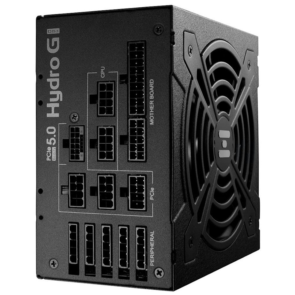 A large main feature product image of FSP Hydro G PRO 850W Gold PCIe 5.0 ATX Modular PSU