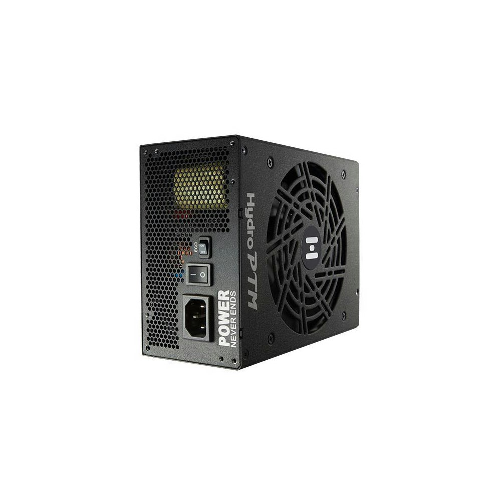 A large main feature product image of FSP Hydro PTM PRO 1000W Platinum PCIe 5.0 ATX 3.0 Modular PSU