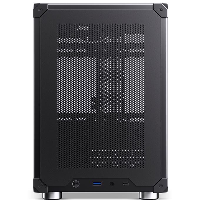 A large main feature product image of Jonsbo C6 SFF 15.5L mATX Case (Black)