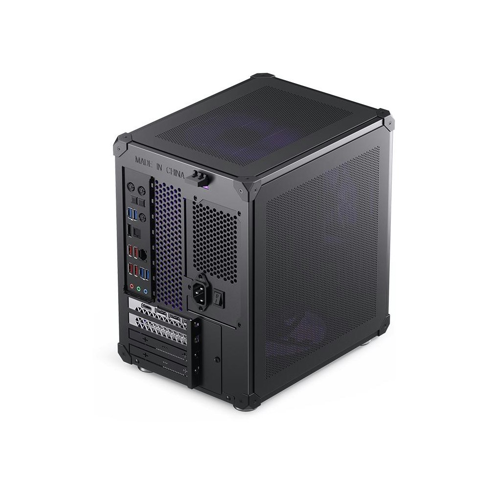 A large main feature product image of Jonsbo C6 SFF 15.5L mATX Case (Black)
