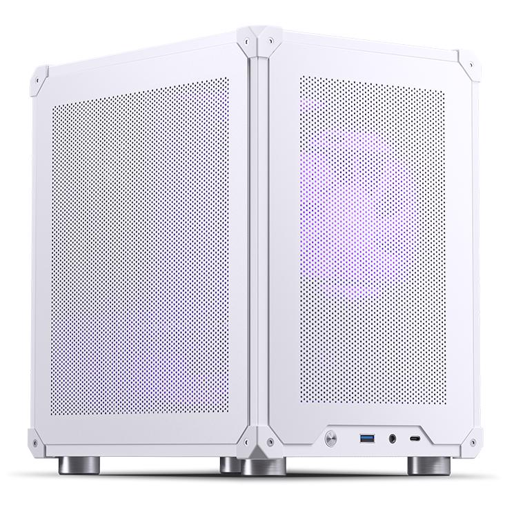 A large main feature product image of Jonsbo C6 SFF 15.5L mATX Case (White)