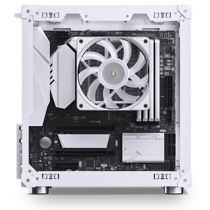 A large main feature product image of Jonsbo C6 SFF 15.5L mATX Case (White)