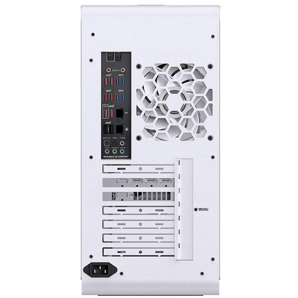 A large main feature product image of Jonsbo U4 Pro MESH Mid-Tower Case White