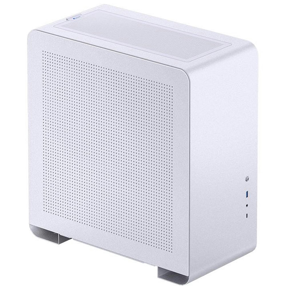A large main feature product image of Jonsbo U4 Pro MESH Mid-Tower Case White