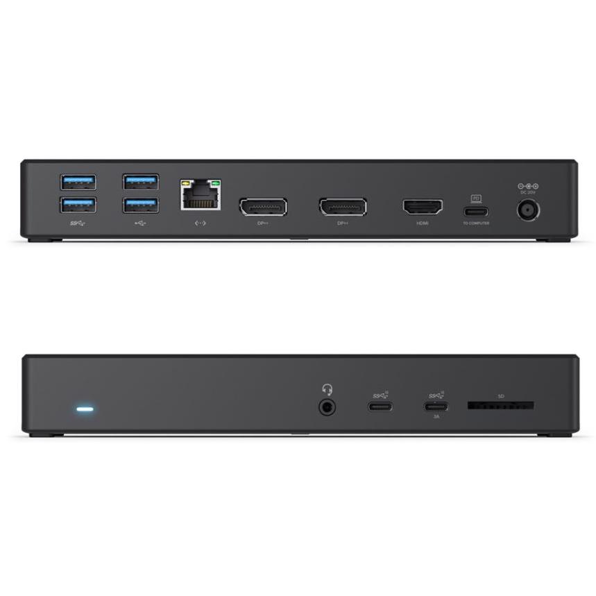 A large main feature product image of ALOGIC MA3 USB Type-C Triple Display Docking Station w/ 100W Power Delivery