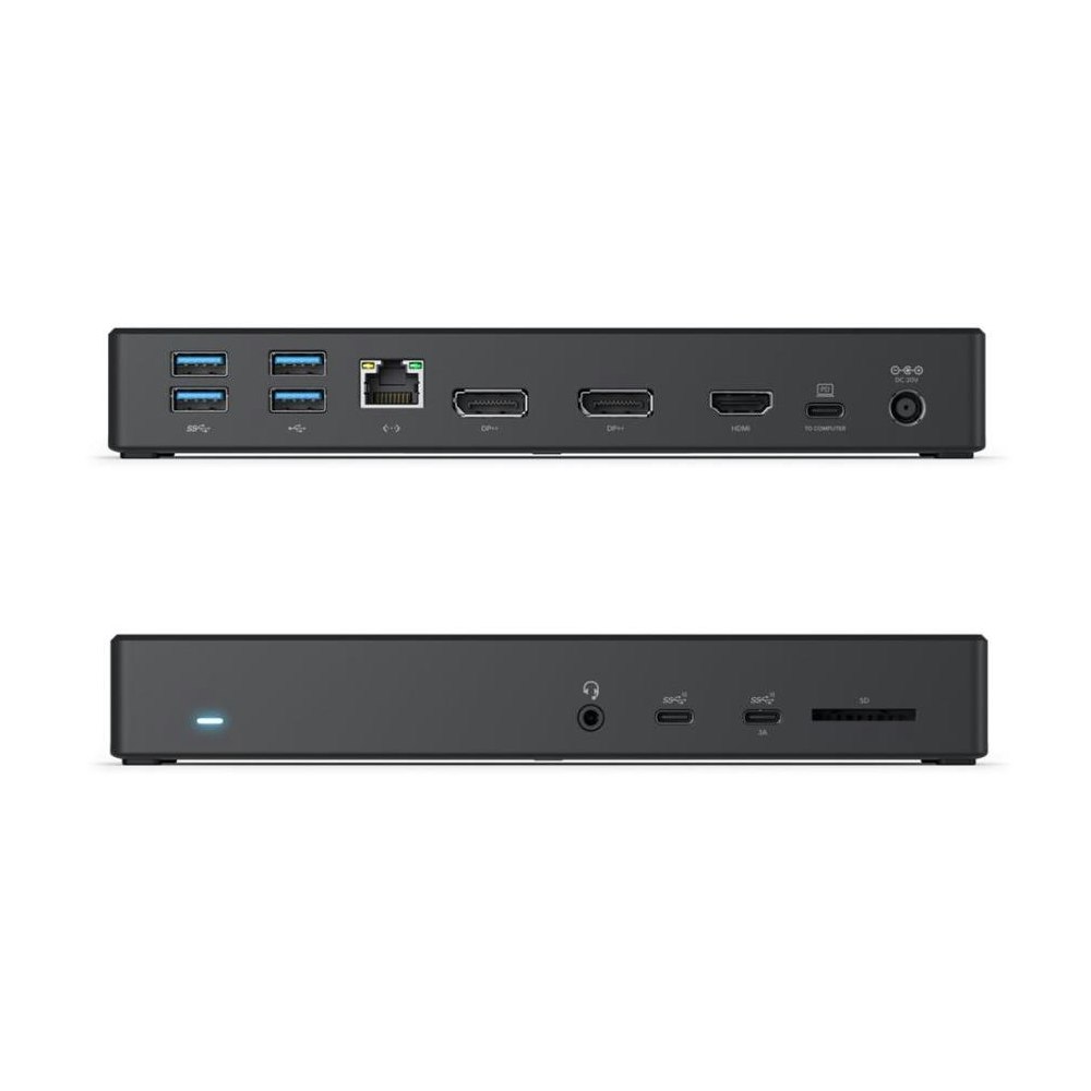 A large main feature product image of ALOGIC USB-C Triple Display Docking Station w/ 100W Power Delivery