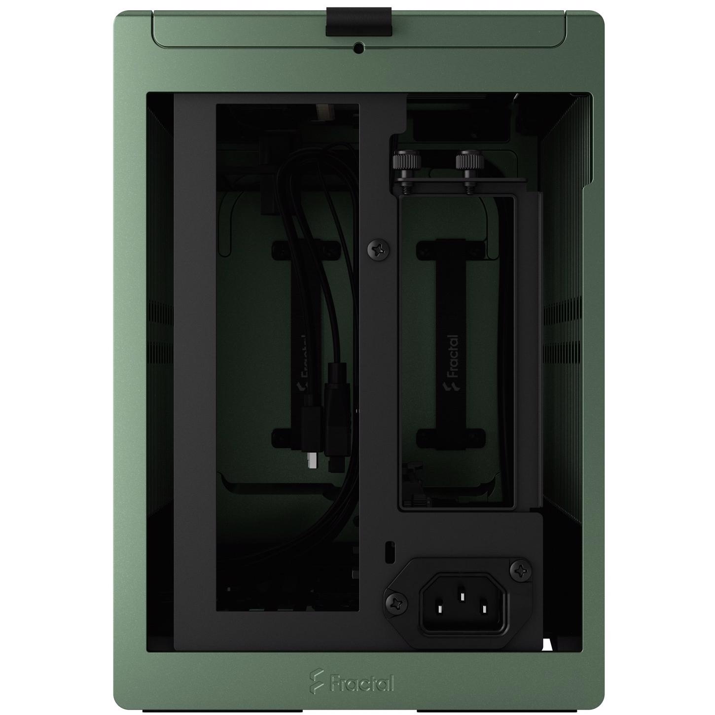 A large main feature product image of Fractal Design Terra SFF 10.4L Mini-ITX Case (Jade)
