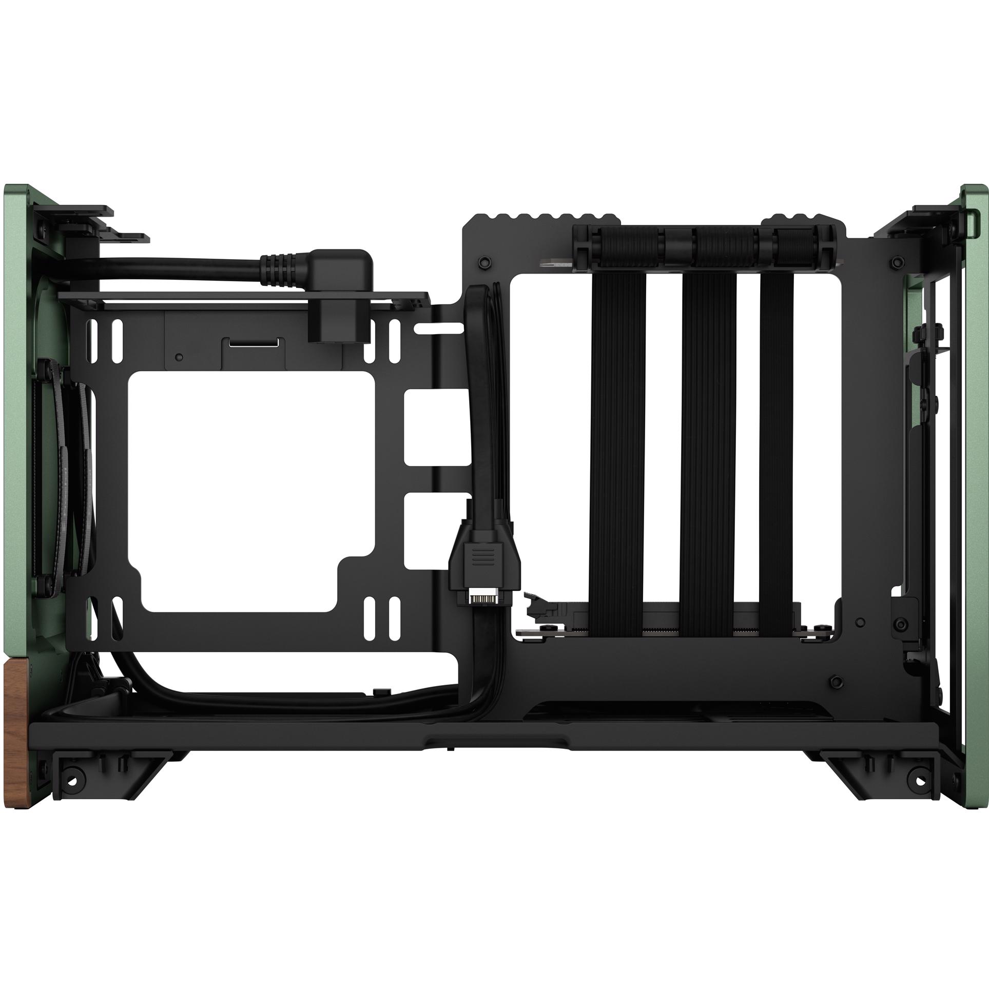 A large main feature product image of Fractal Design Terra SFF 10.4L Mini-ITX Case (Jade)
