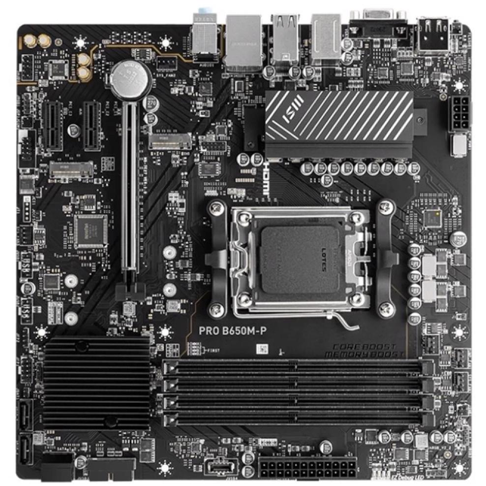 MSI PRO B650M-P AM5 MATX Desktop Motherboard | PLE Computers