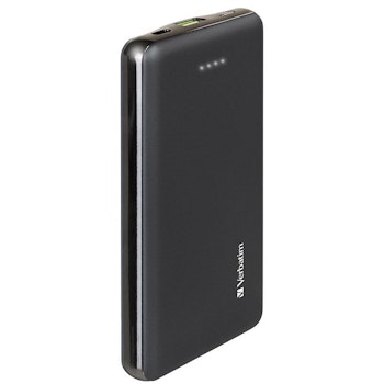 Product image of Verbatim Li-polymer QC 3.0 Power Bank  8,000mAh - Black - Click for product page of Verbatim Li-polymer QC 3.0 Power Bank  8,000mAh - Black