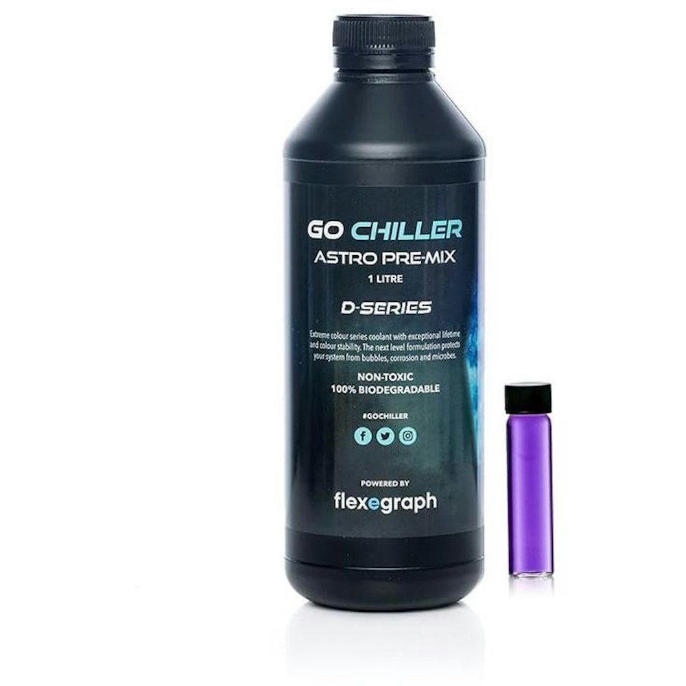A large main feature product image of Go Chiller Astro D - 1L Premix Coolant (Violet)