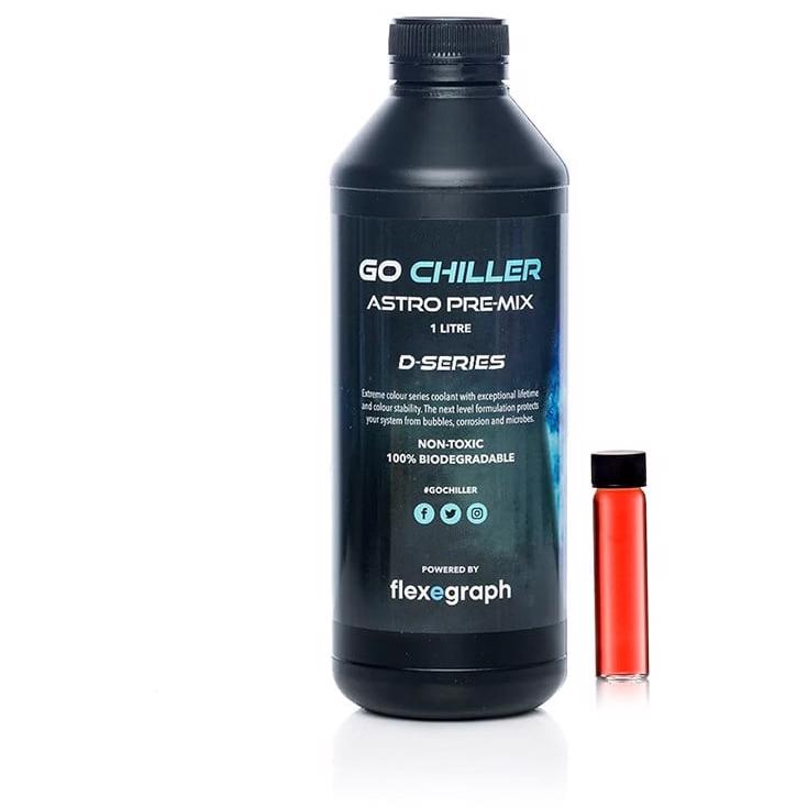 A large main feature product image of Go Chiller Astro D - 1L Premix Coolant (Red)