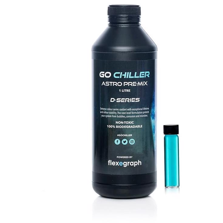 A large main feature product image of Go Chiller Astro D - 1L Premix Coolant (Aqua)