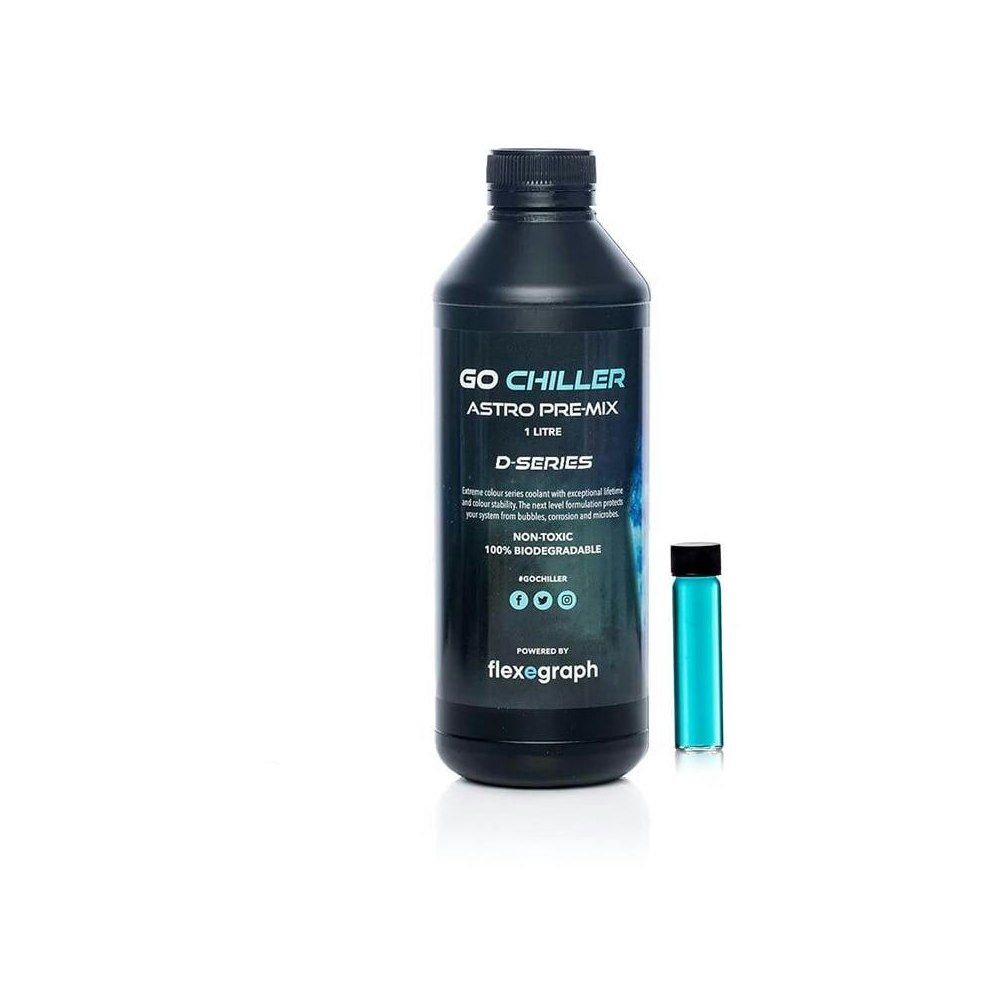 A large main feature product image of Go Chiller Astro D - 1L Premix Coolant (Aqua)