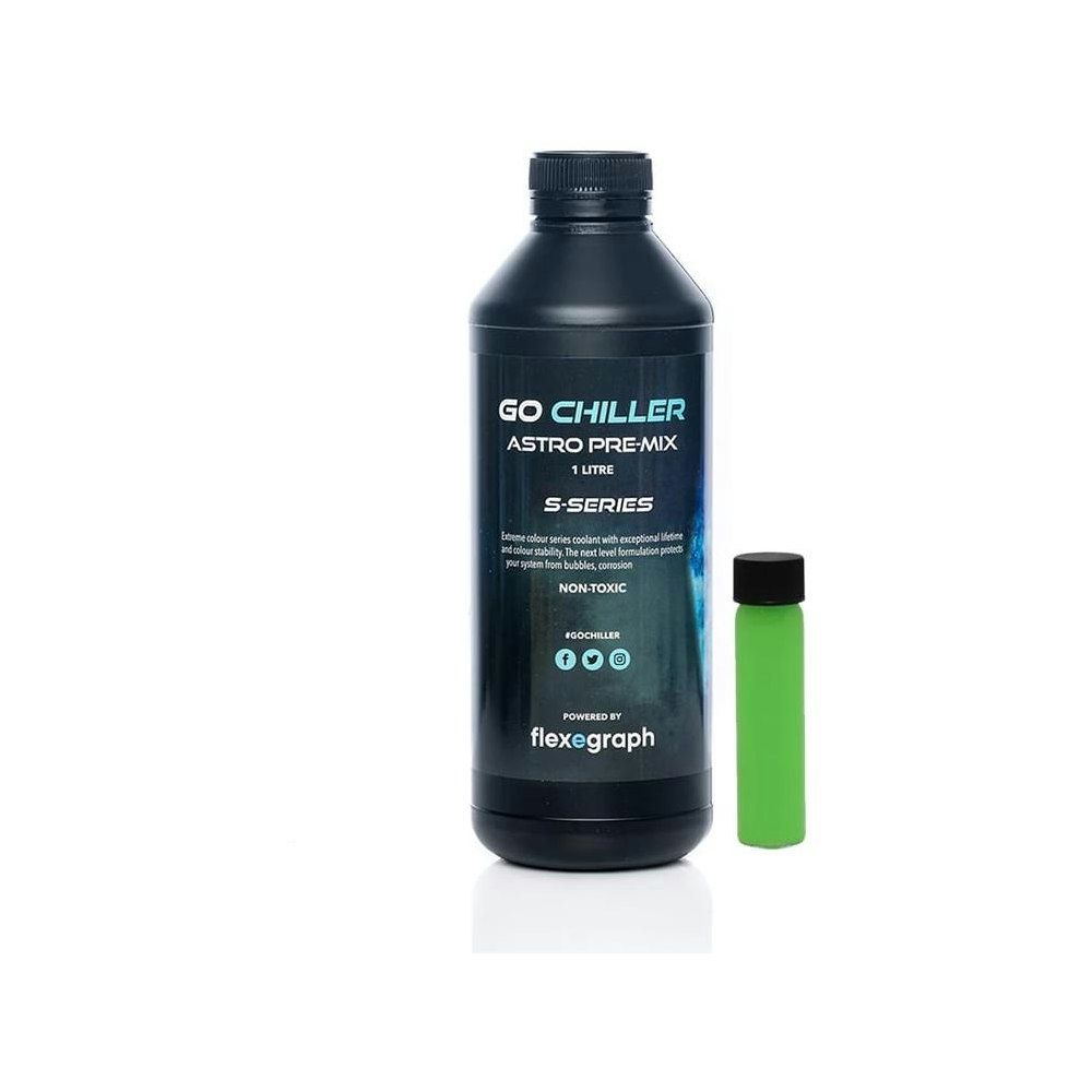 A large main feature product image of Go Chiller Astro S - 1L Premix Coolant (Opaque Green)