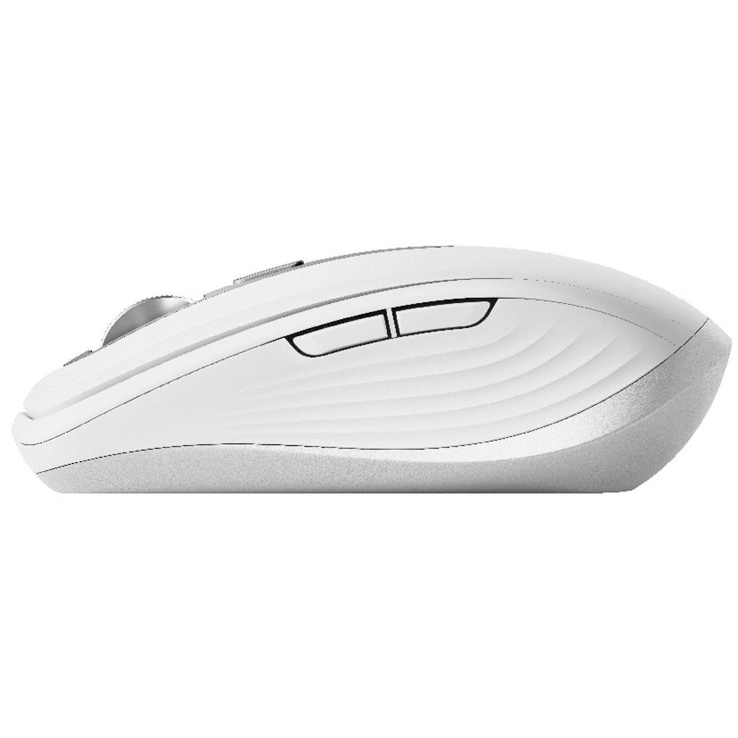 A large main feature product image of Logitech MX Anywhere 3S Wireless Bluetooth Mouse - Pale Grey
