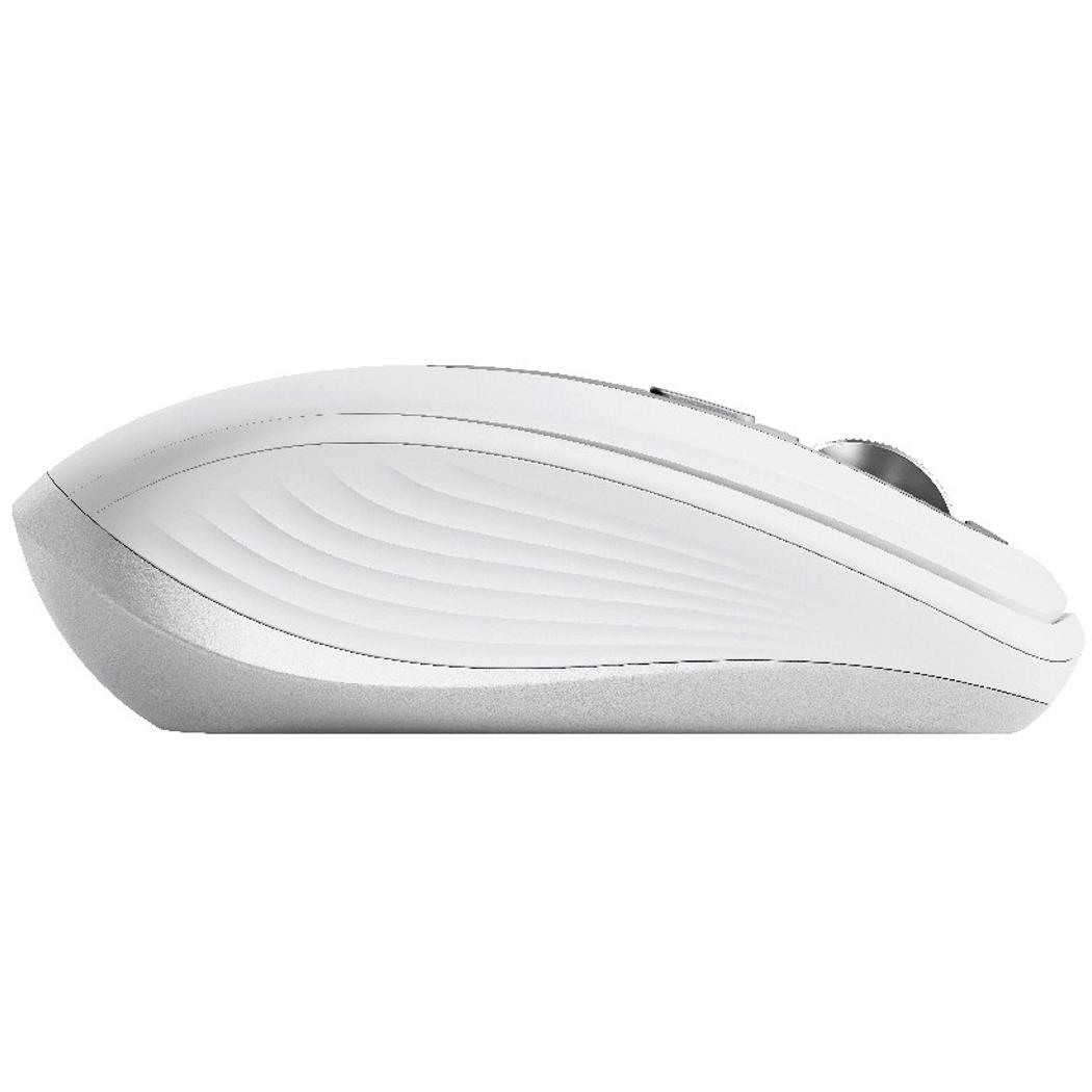 A large main feature product image of Logitech MX Anywhere 3S Wireless Bluetooth Mouse - Pale Grey