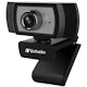 A small tile product image of Verbatim 1080p Full HD Webcam - Black/Silver