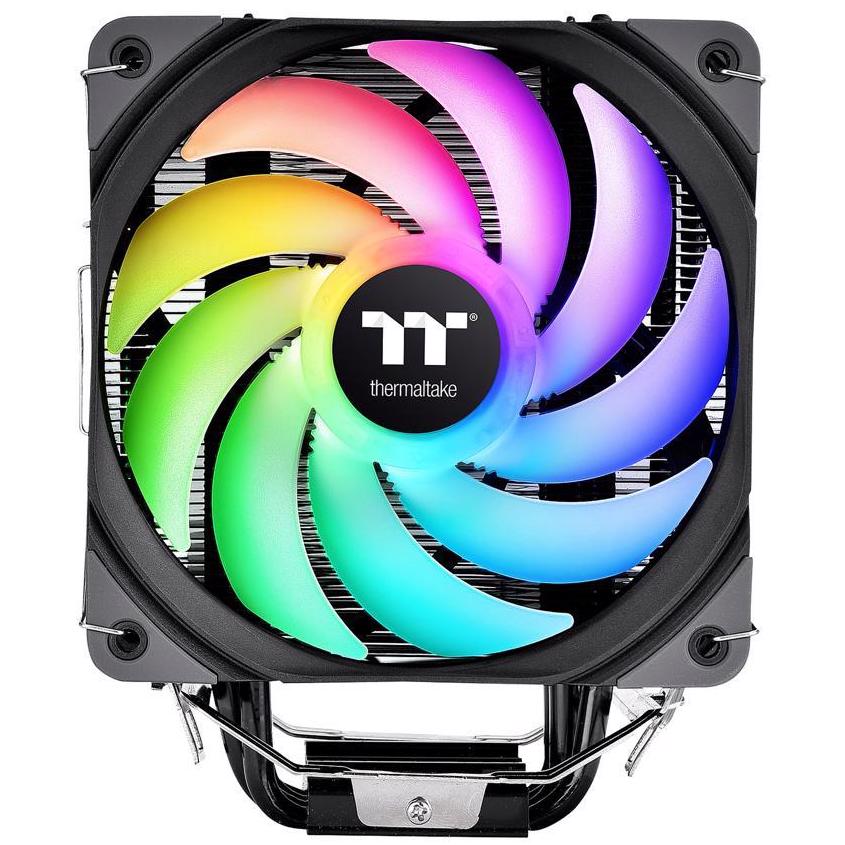 A large main feature product image of Thermaltake UX200 SE - ARGB CPU Cooler