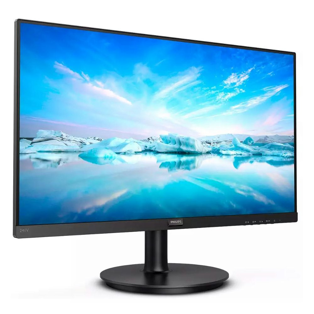 A large main feature product image of Philips 241V8B - 24" FHD 75Hz IPS Monitor