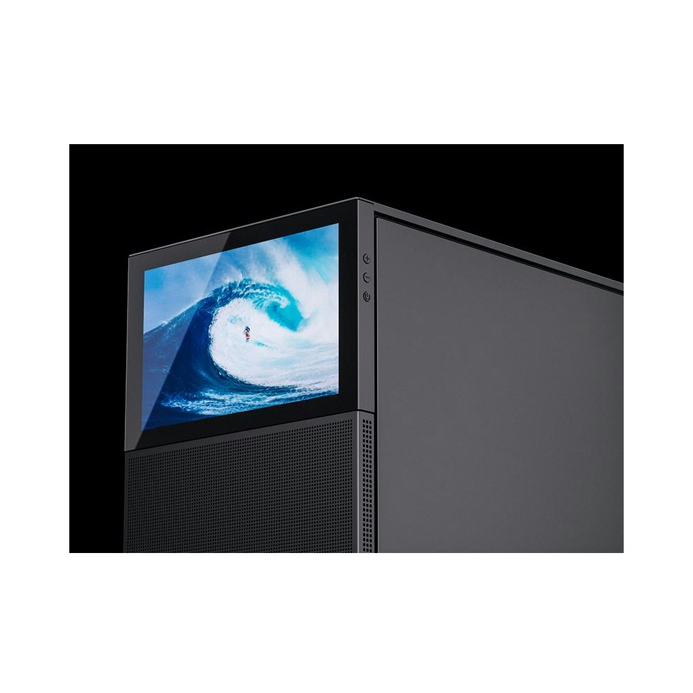 A large main feature product image of Jonsbo DS8 8" 60Hz 30MS LCD Screen (Black)