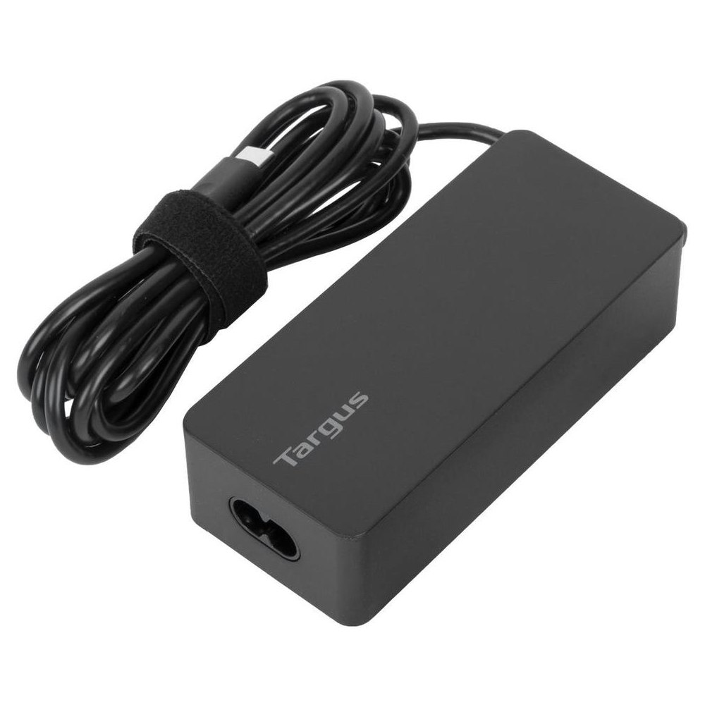 A large main feature product image of Targus 100W USB-C Notebook Charger