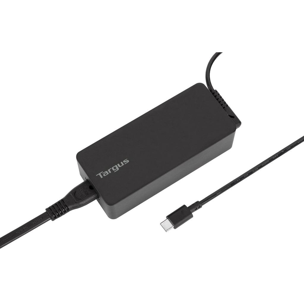 A large main feature product image of Targus 100W USB Type-C Notebook Charger