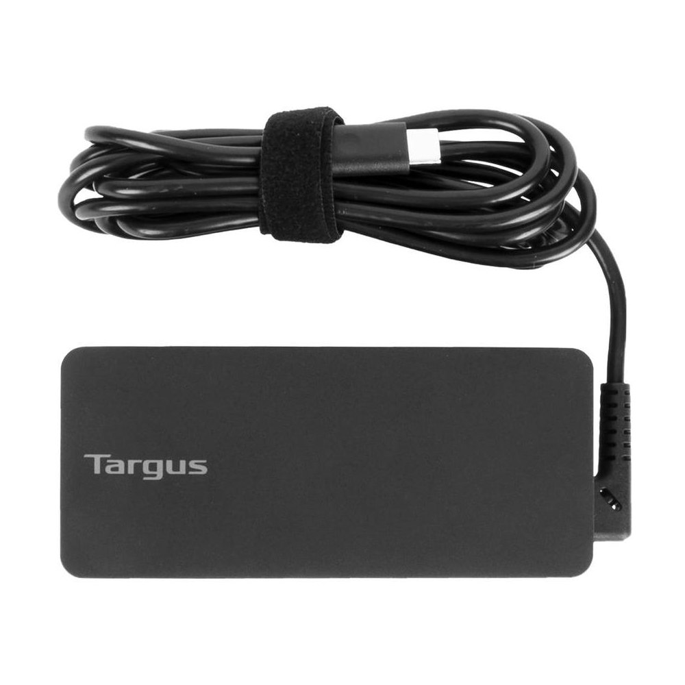 A large main feature product image of Targus 100W USB-C Notebook Charger