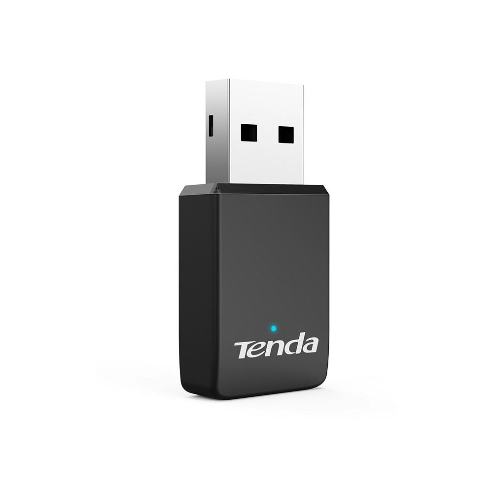 A large main feature product image of Tenda U9 AC650 Dual-Band USB WiFi Adapter