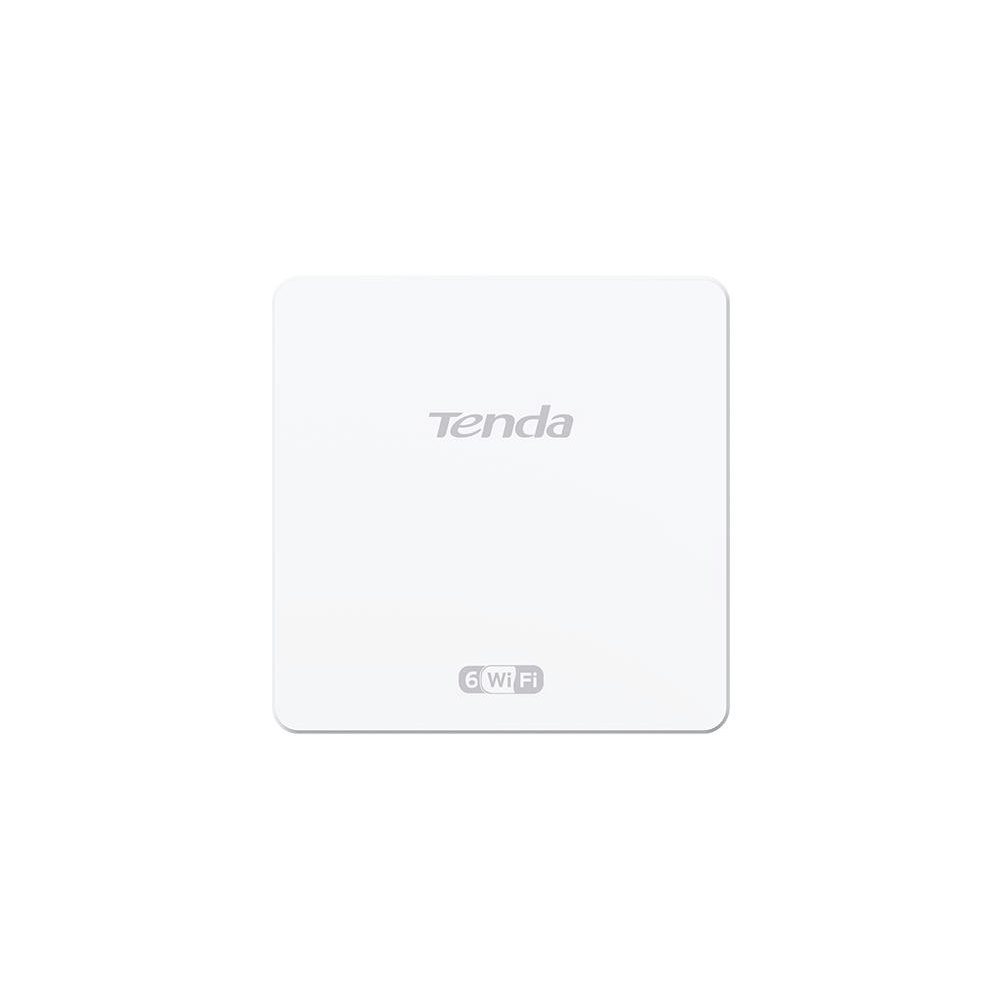A large main feature product image of Tenda W15-Pro AX3000 WiFi 6 In-Wall Access Point