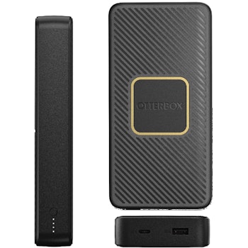 Product image of OtterBox Fast Charge Wireless Power Bank 15K mAh - Black - Click for product page of OtterBox Fast Charge Wireless Power Bank 15K mAh - Black
