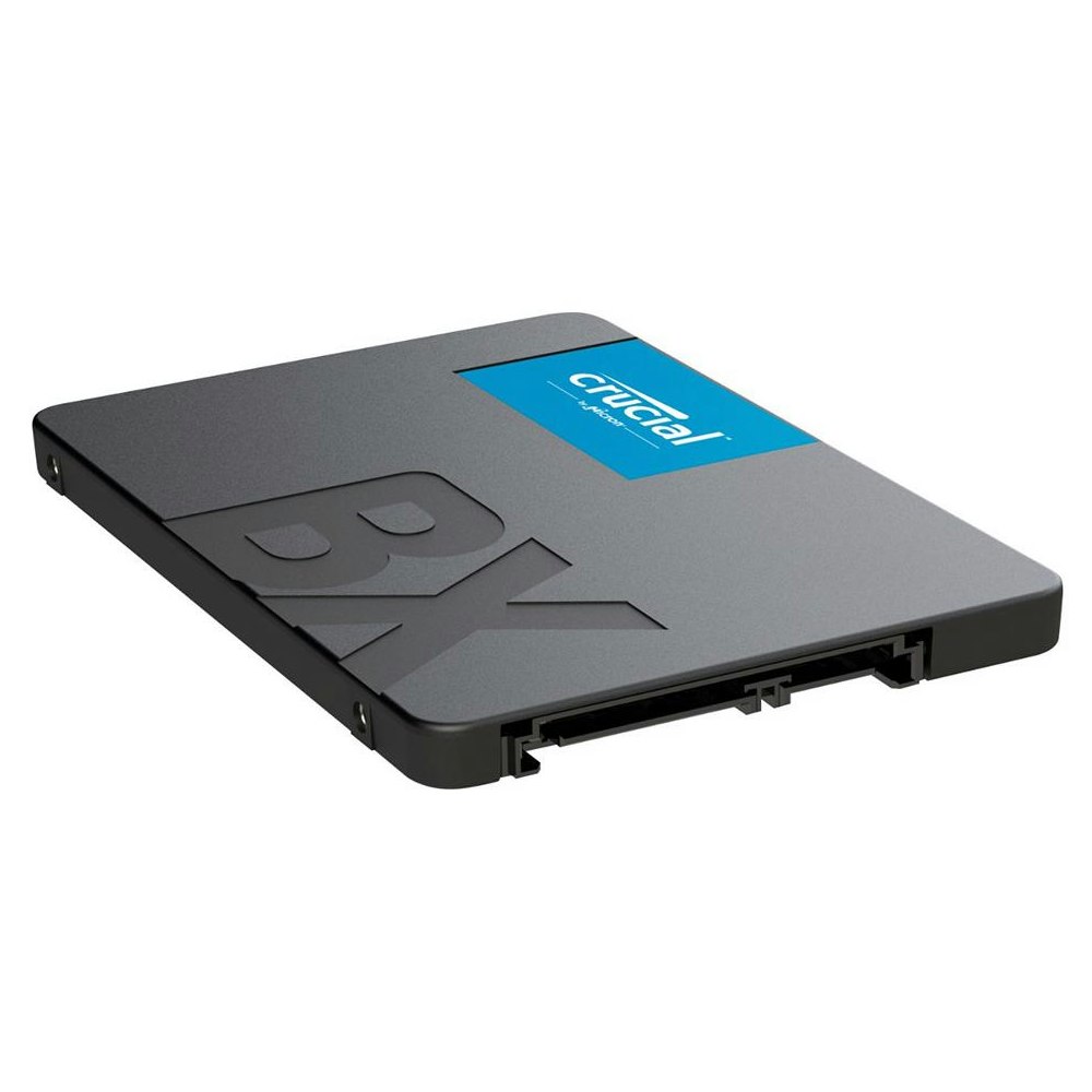 A large main feature product image of Crucial BX500 SATA III 2.5" SSD - 240GB