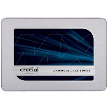Product image of Crucial MX500 SATA III 2.5" SSD - 1TB - Click for product page of Crucial MX500 SATA III 2.5" SSD - 1TB