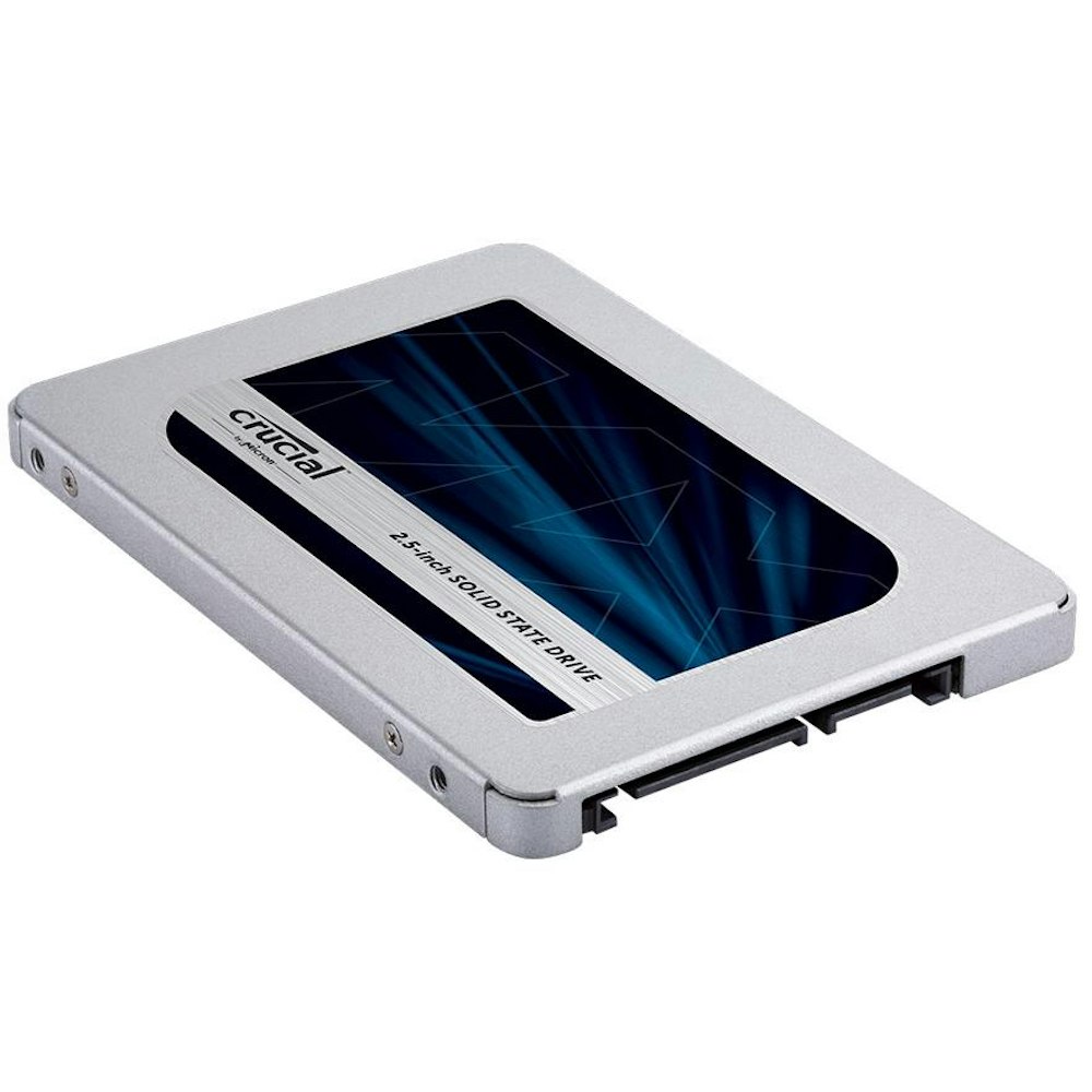 A large main feature product image of Crucial MX500 SATA III 2.5" SSD - 250GB