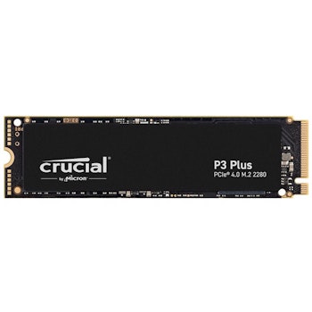 Product image of Crucial P3 Plus PCIe Gen4 NVMe M.2 SSD - 500GB - Click for product page of Crucial P3 Plus PCIe Gen4 NVMe M.2 SSD - 500GB