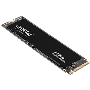Product image of Crucial P3 Plus PCIe Gen4 NVMe M.2 SSD - 500GB - Click for product page of Crucial P3 Plus PCIe Gen4 NVMe M.2 SSD - 500GB