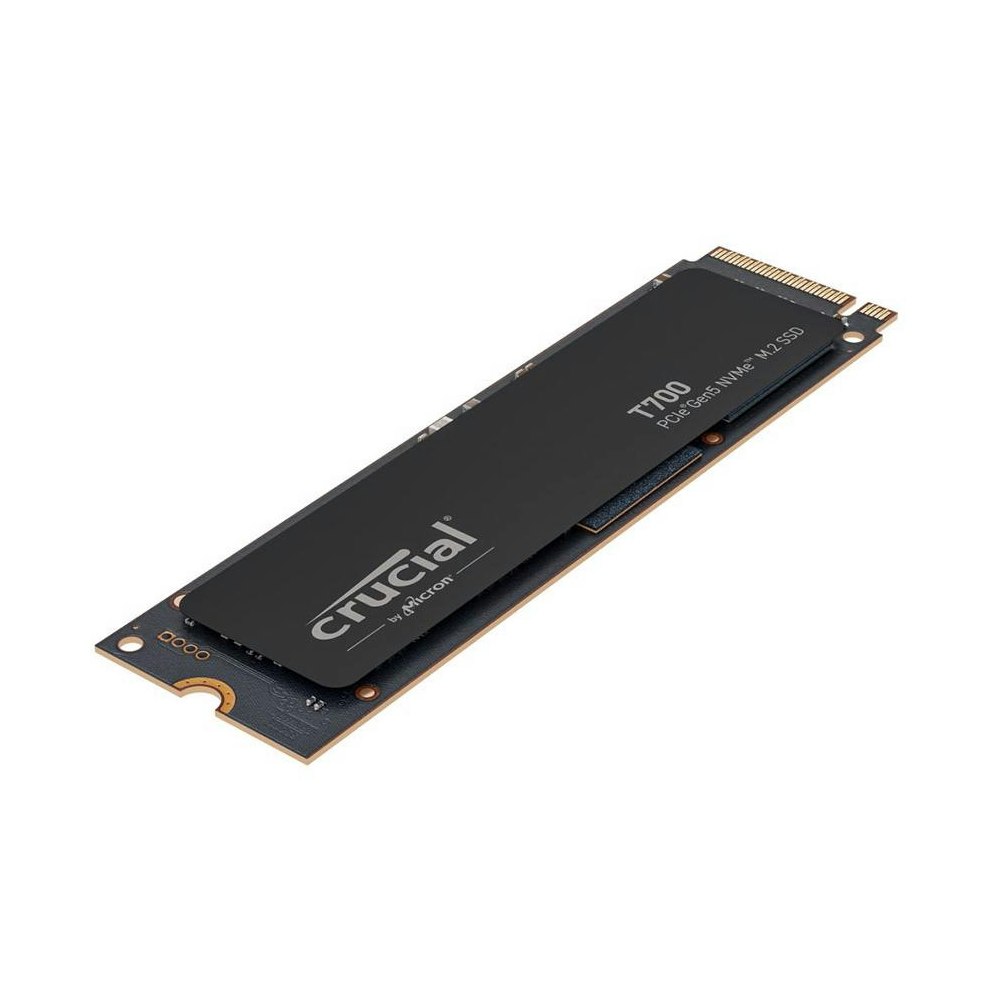A large main feature product image of Crucial T700 PCIe Gen5 NVMe M.2 SSD - 4TB
