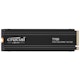A small tile product image of Crucial T700 w/ Heatsink PCIe Gen5 NVMe M.2 SSD - 1TB