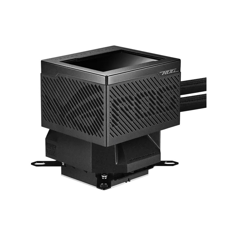 A large main feature product image of ASUS ROG Ryujin III 360 ARGB 360mm AIO Liquid CPU Cooler