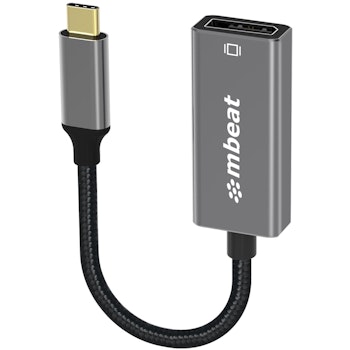 Product image of mBeat ToughLink USB-C to DP adapter - Click for product page of mBeat ToughLink USB-C to DP adapter