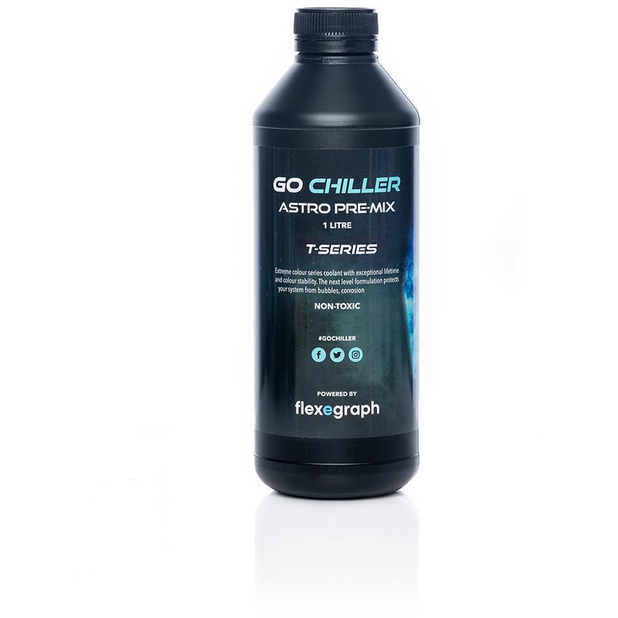 A large main feature product image of Go Chiller Astro Translucent - 1L Premix Coolant (Ghost Pink)