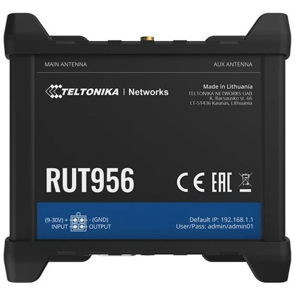 A large main feature product image of Teltonika RUT956 LTE Router
