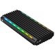 A small tile product image of Simplecom SE525 NVMe / SATA M.2 SSD USB-C Enclosure with RGB Light USB 3.2 Gen 2 10Gbps