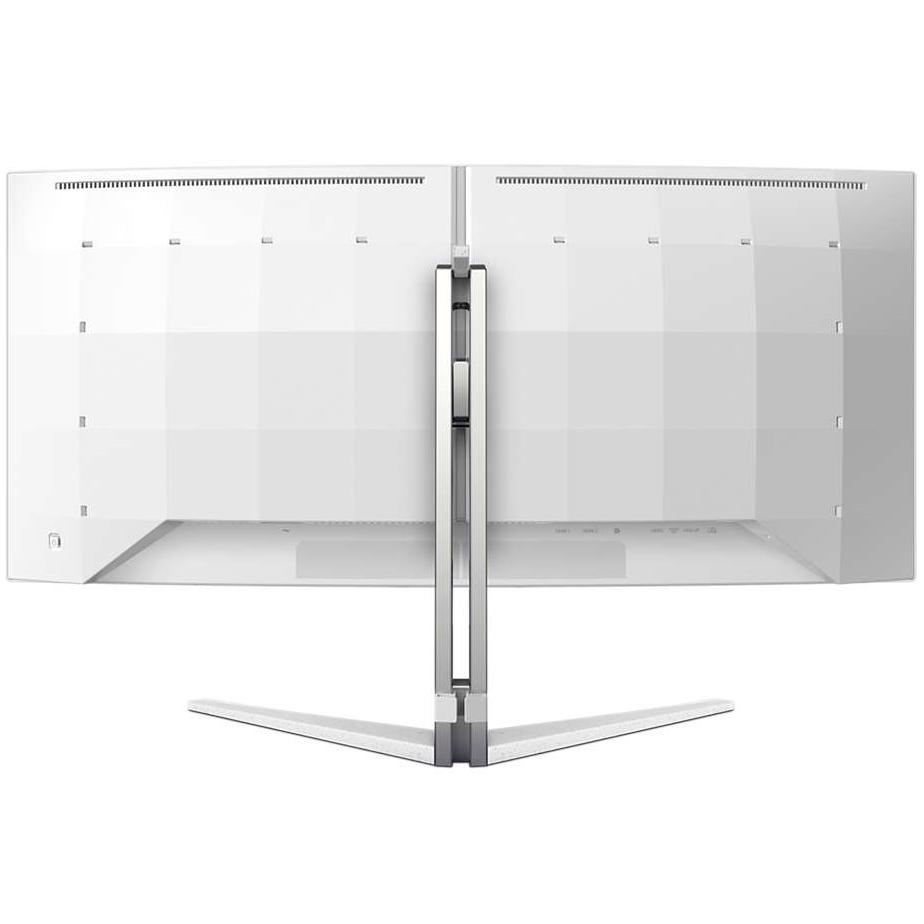 A large main feature product image of Philips Evnia 34M2C8600 - 34" Curved 1440p Ultrawide 175Hz 0.03ms QD-OLED Gaming Monitor