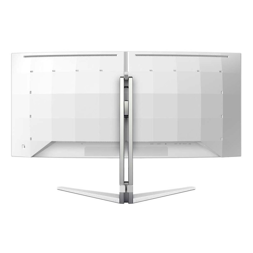 A large main feature product image of Philips Evnia 34M2C8600 - 34" Curved 1440p Ultrawide 175Hz 0.03ms QD-OLED Gaming Monitor